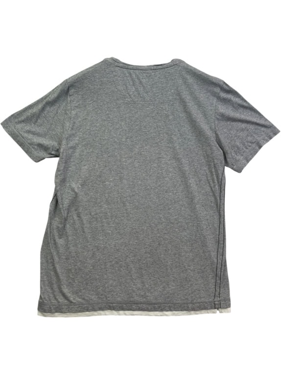 S OLIVER T SHIRT VINTAGE GREY MEN M pre-owned