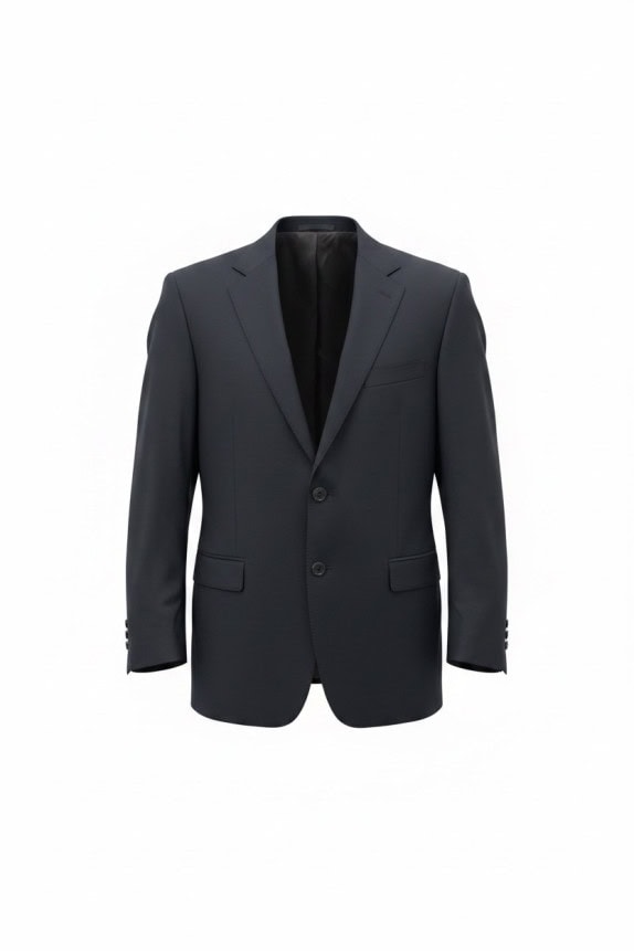 BLAZER CLASSICO MINIMAL BLU NAVY UOMO PRE OWNED L