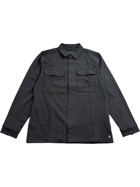 Saluzzo Jacket Casual Italian Style Logo Μαύρο Ανδρικό L