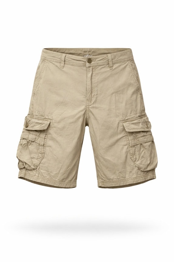SCENTBLOCKERS CARGO SHORTS UTILITY BEIGE ΑΝΤΡΙΚΟ PRE OWNED L