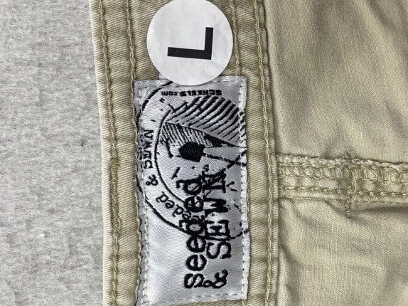 SCENTBLOCKERS CARGO SHORTS UTILITY BEIGE ΑΝΤΡΙΚΟ PRE OWNED L