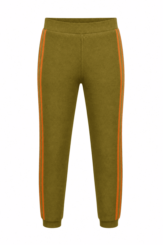 1990S SCHÖN TRACK PANTS RETRO GREEN MEN PRE OWNED L