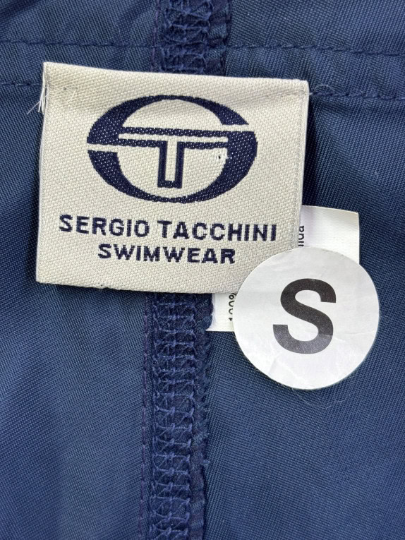 SERGIO TACCHINI ΜΑΓΙΟ ΣΟΡΤΣ SPORTSWEAR NAVY ΑΝΤΡΙΚΟ PRE OWNED S