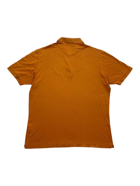 SERGIO TACCHINI POLO SHIRT EMBROIDERED LOGO ORANGE UNISEX XL