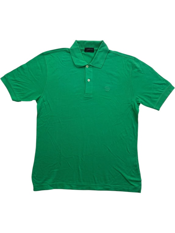 SERGIO TACCHINI ΜΠΛΟΥΖΑ POLO VINTAGE ΜΕ ΚΕΝΤΗΜΕΝΟ ΛΟΓΟΤΥΠΟ ΠΡΑΣΙΝΗ ΑΝΔΡΙΚΗ M