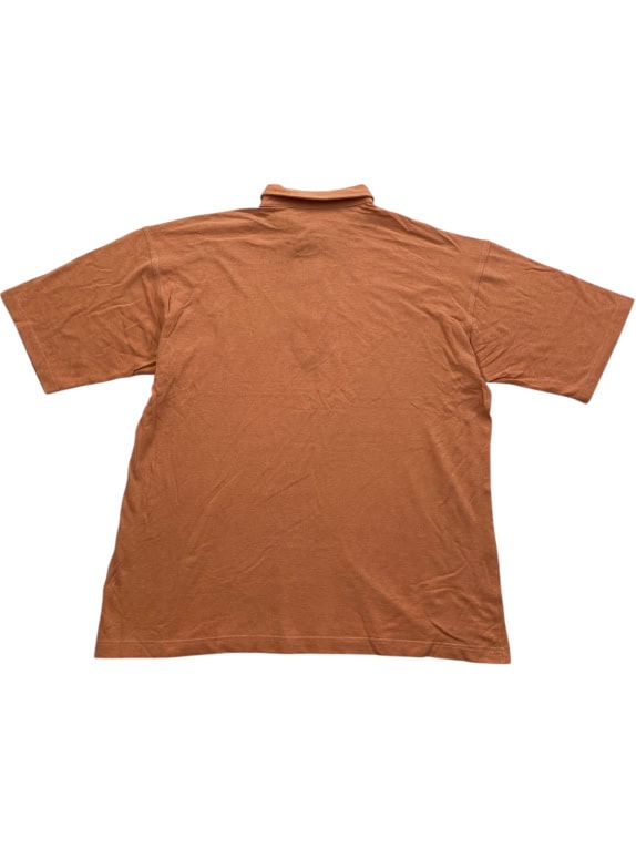 SERGIO TACCHINI POLO SHIRT VINTAGE WITH LOGO ORANGE MEN'S XXL