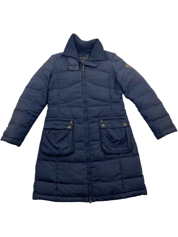 SERGIO TACCHINI Puffer Coat Vintage Logo Navy Blue Women’s XL