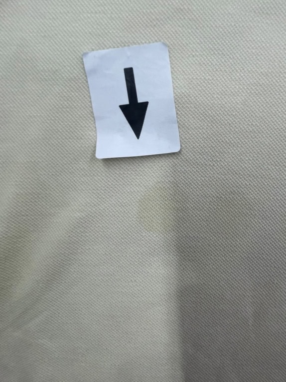 Sergio Tacchini Polo Μπλούζα Vintage Logo Μπεζ UNISEX L