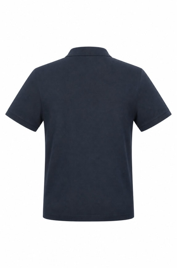SERGIO TACCHINI POLO SHIRT MINIMAL NAVY MENS PRE OWNED M