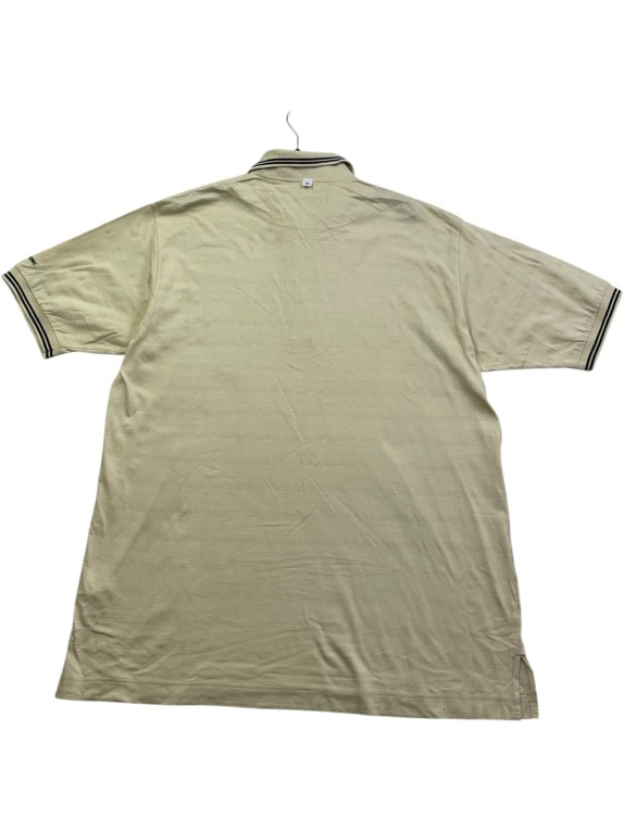 SERGIO TACCHINI Polo T-Shirt Golf Logo Beige UNISEX XXL