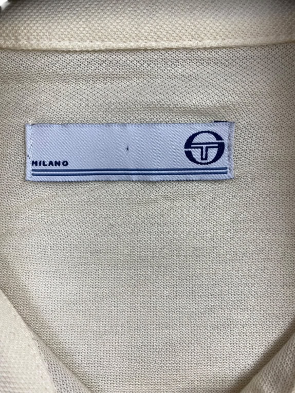 SERGIO TACCHINI Πουκάμισο Vintage με Λογότυπο Κρεμ Γυναικείο L