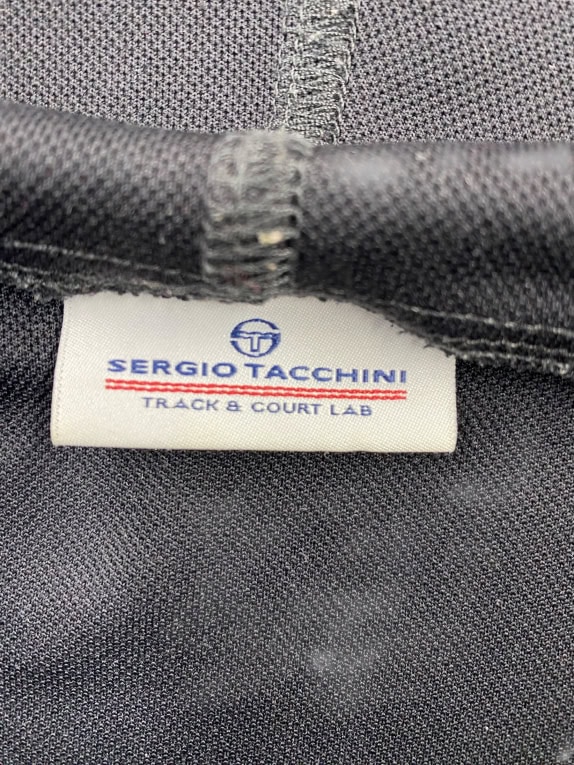 SERGIO TACCHINI Ζακέτα Hoodie Με Φερμουάρ Sport Με Λογότυπο Μαύρη Unisex S/M