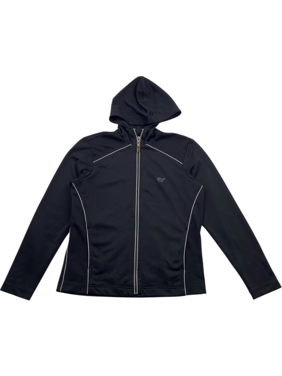 SERGIO TACCHINI Ζακέτα Hoodie Με Φερμουάρ Sport Με Λογότυπο Μαύρη Unisex S/M
