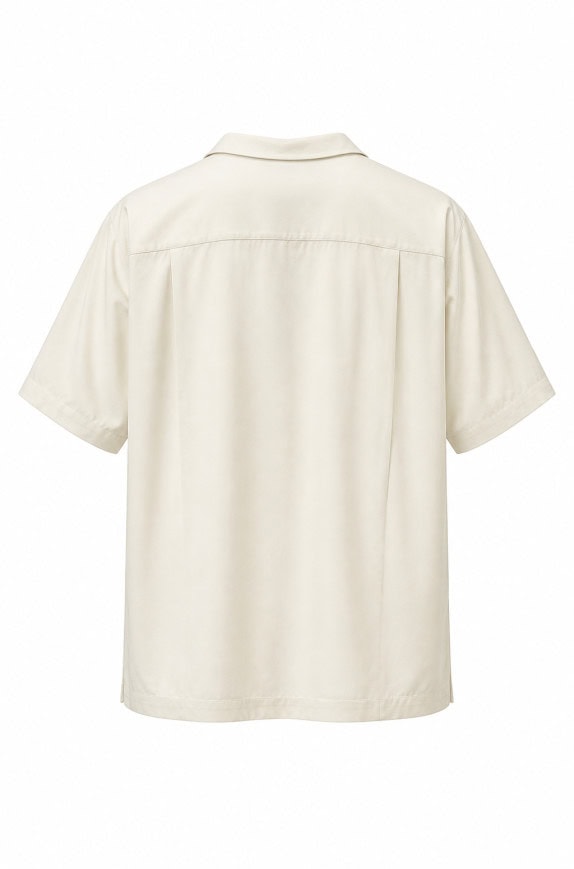 TOMMY BAHAMA CAMICIA MINIMAL OFF WHITE UOMO PRE OWNED M
