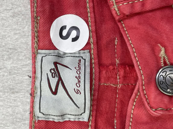 SGR PANTS UTILITY RED WOMEN PRE OWNED S