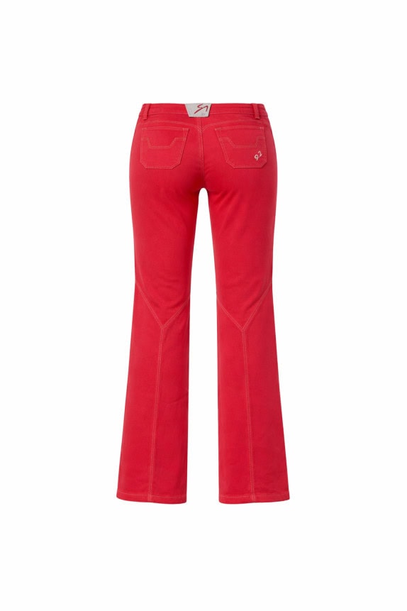 SGR PANTS UTILITY RED WOMEN PRE OWNED S