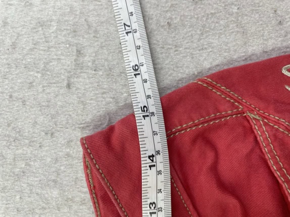 SGR PANTS UTILITY RED WOMEN PRE OWNED S
