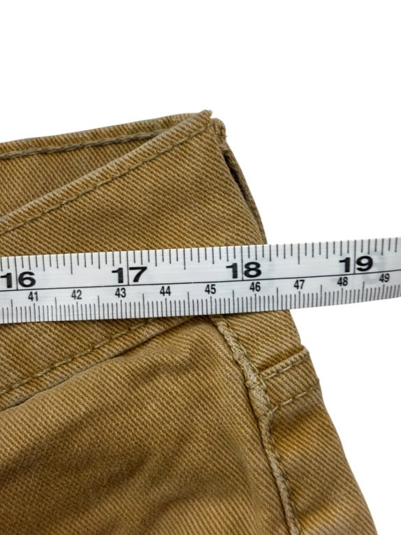 SIGNATURE BY LEVI STRAUSS BERMUDA CLASSIC BEIGE UOMO PRE OWNED L