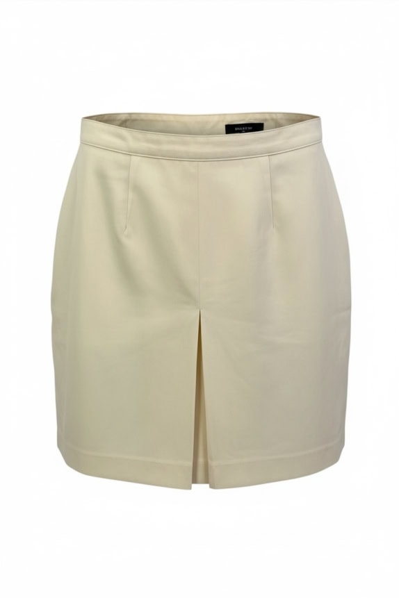 SISLEY GONNA MINI VINTAGE CON SPACCO BEIGE DA DONNA S