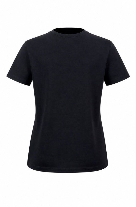 SISLEY T SHIRT MINIMAL ΜΑΥΡΟ ΓΥΝΑΙΚΕΙΟ PRE OWNED S