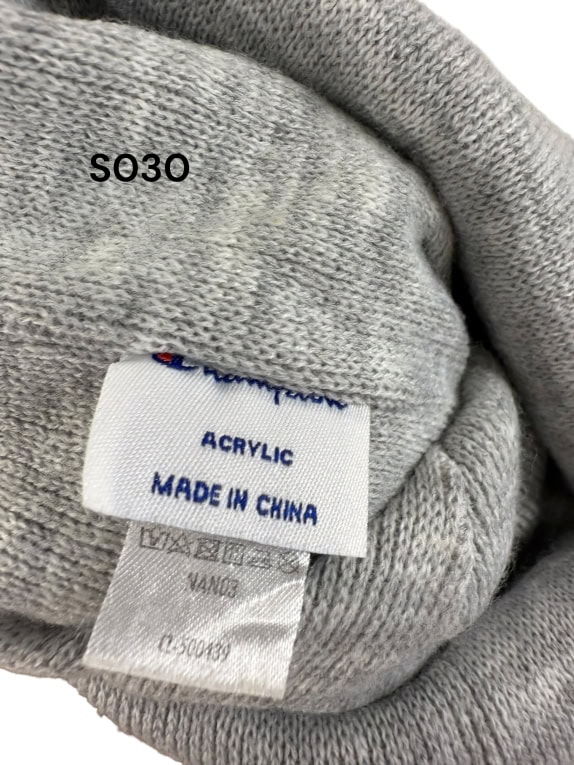 ΣΚΟΥΦΟΣ BEANIE CHAMPION ALL-OVER LOGO ΓΚΡΙ VINTAGE