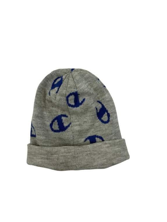 ΣΚΟΥΦΟΣ BEANIE CHAMPION ALL-OVER LOGO ΓΚΡΙ VINTAGE