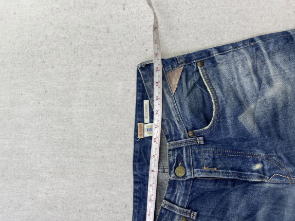 REPLAY JEANS WASHED BLUE MEN PRE OWNED S