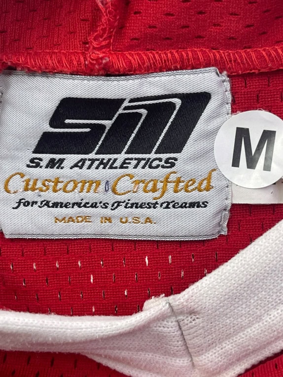 S.M. ATHLETICS TRAYLOR JERSEY RACING RED ΑΝΤΡΙΚΟ PRE OWNED M