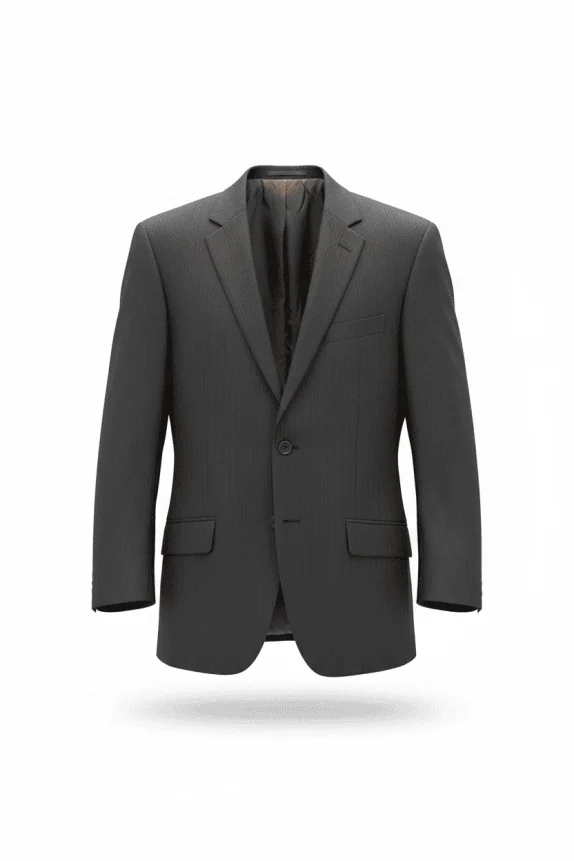s.Oliver Selection Pinstripe Suit Blazer Grey Men’s M