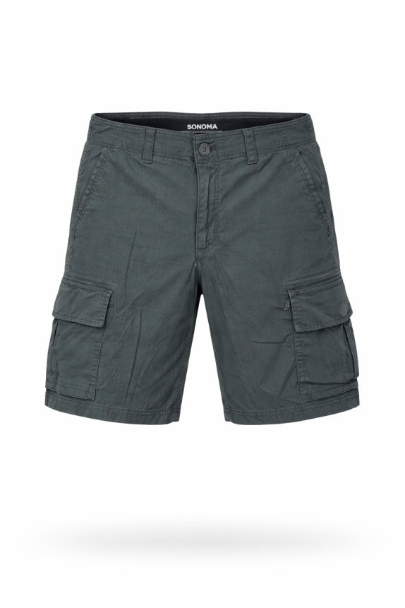SONOMA CARGO SHORTS UTILITY GRIGIO UOMO PRE OWNED M