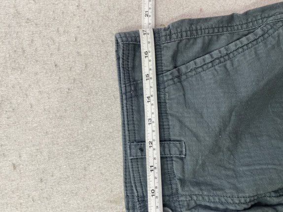 SONOMA CARGO SHORTS UTILITY GRIGIO UOMO PRE OWNED M