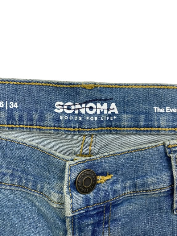 SONOMA Jean Παντελόνι Relaxed Fit Μπλε Ανδρικό XL (W36 L34)