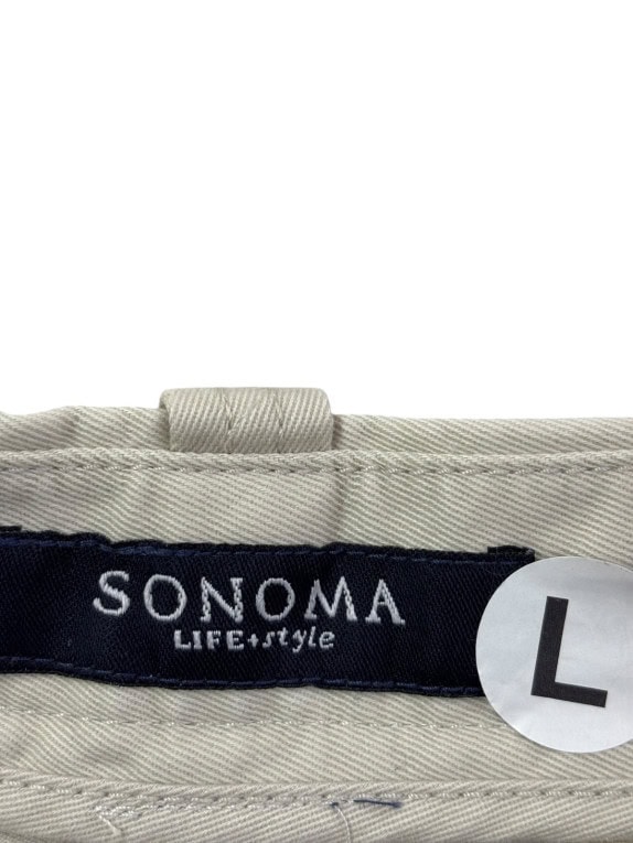 SONOMA LIFE STYLE CARGO PANTS UTILITY BEIGE ΑΝΤΡΙΚΟ PRE OWNED L