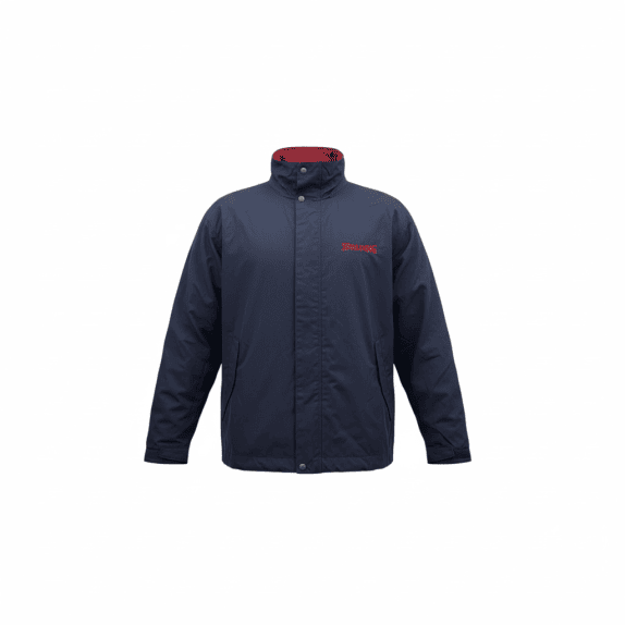 SPALDING Ανδρικό Μπουφάν Jacket Vintage Λογότυπο Μπλε Σκούρο XL / XXL