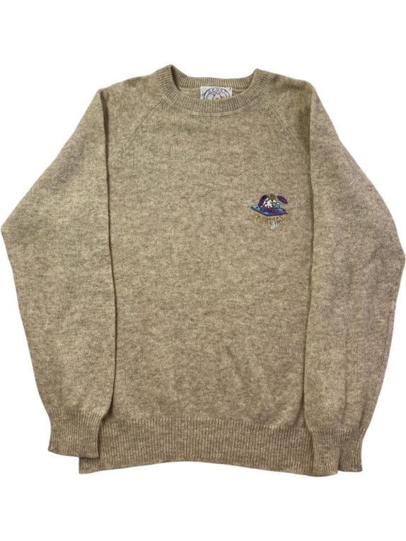 SPORT ICEBERG ΜΑΛΛΙΝΟ ΠΟΥΛΟΒΕΡ VINTAGE ΜΠΕΖ ΑΝΤΡΙΚΟ PRE OWNED L