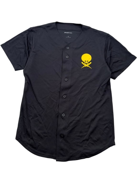 SPORT-TEK BASEBALL JERSEY GRAPHIC ΜΑΥΡΟ ΑΝΤΡΙΚΟ PRE OWNED M