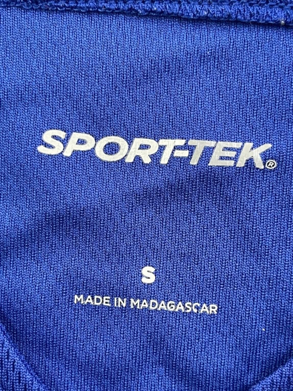 SPORT TEK BASEBALL JERSEY SPORTIVO BLU UOMO PRE OWNED S