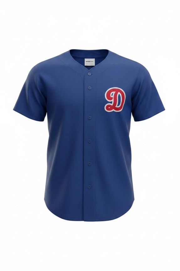 SPORT TEK BASEBALL JERSEY SPORTY BLUE ΑΝΤΡΙΚΟ PRE OWNED S