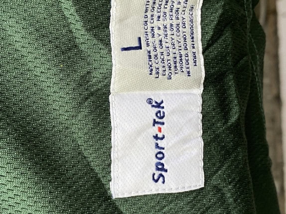 SPORT TEK GRAPHIC TEE COLLEGIATE GREEN ΑΝΤΡΙΚΟ PRE OWNED L