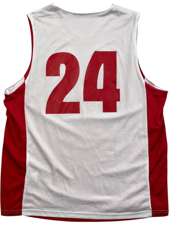 SPORTIKA PERUGIA BASKETBALL JERSEY REVERSIBLE ΛΕΥΚΟ/ΚΟΚΚΙΝΟ ΑΝΔΡΙΚΟ XL