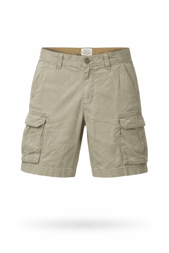 ST JOHNS BAY CARGO SHORTS UTILITY CAMMELLO UOMO PRE OWNED M
