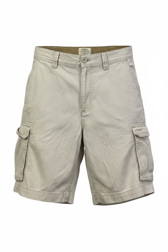 ST. JOHN\'S BAY CARGO SHORTS BEIGE UNISEX XL