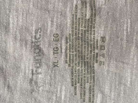 FANATICS GRAPHIC TEE GRIGIO UOMO PRE OWNED XL