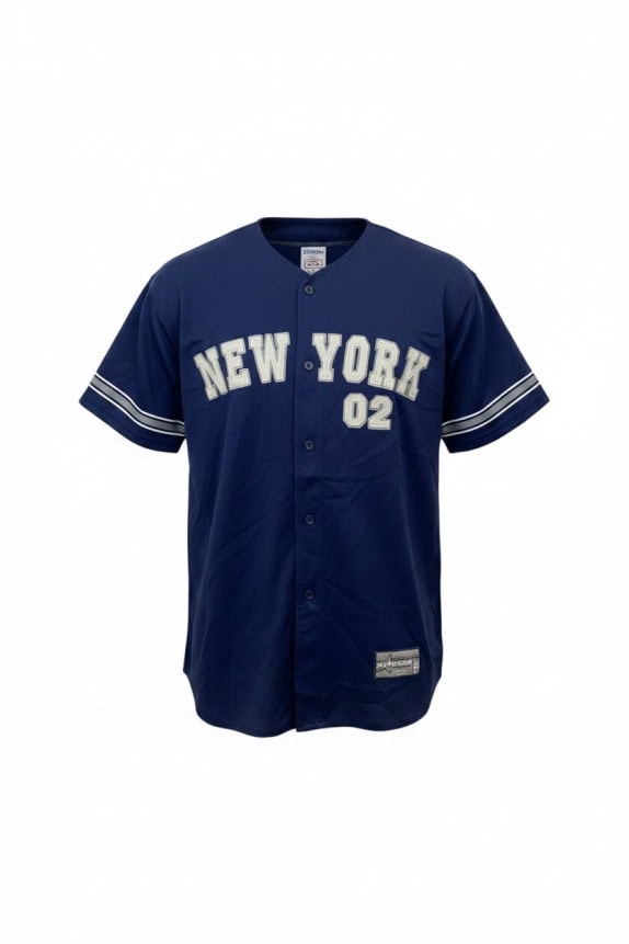 STARDOM ΜΠΛΟΥΖΑ BASEBALL ΚΟΛΕΓΙΑΚΟ ΜΠΛΕ ΑΝΤΡΙΚΟ PRE OWNED XL