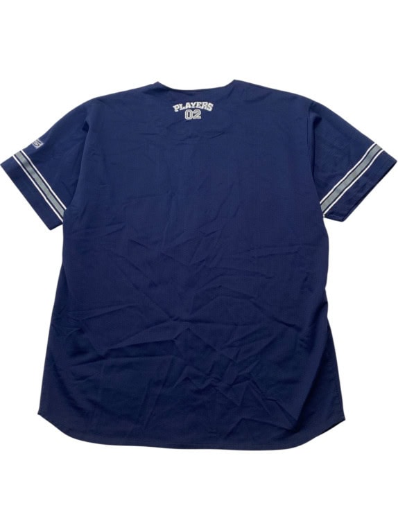 STARDOM BASEBALL SHIRT COLLEGIATE BLUE MEN PRE OWNED XL