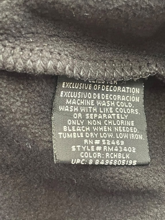 STARTER ΦΟΥΤΕΡ ΜΕ ΜΙΣΟ ΦΕΡΜΟΥΑΡ SPORTSWEAR ΜΑΥΡΟ ΑΝΤΡΙΚΟ PRE OWNED L