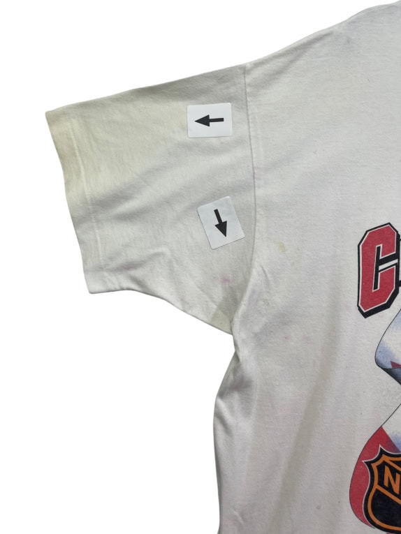 STARTER T-SHIRT VINTAGE BIANCA DA UOMO XL usata