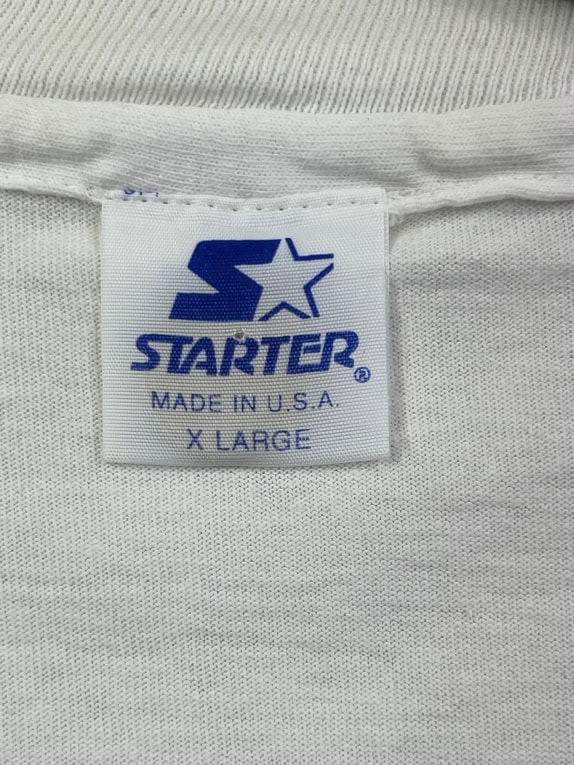 STARTER T-SHIRT VINTAGE BIANCA DA UOMO XL usata