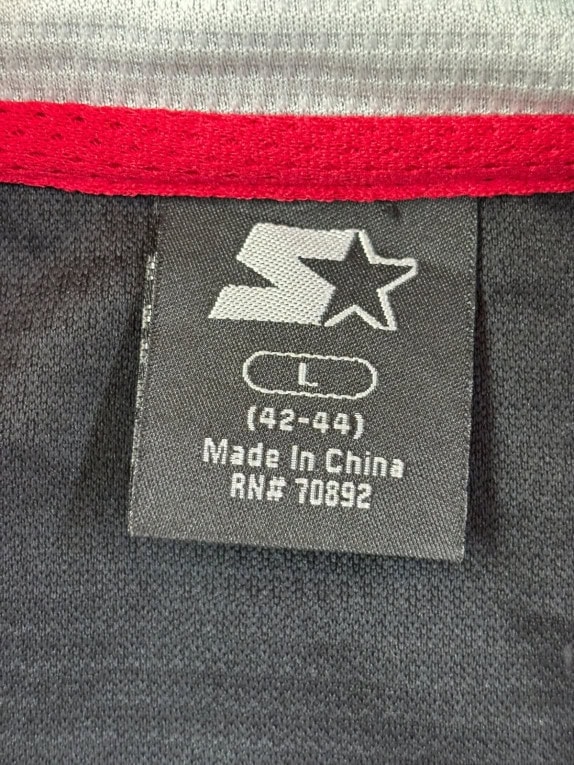 STARTER TRACK JACKET SPORTSWEAR ΜΑΥΡΟ ΑΝΤΡΙΚΟ PRE OWNED L
