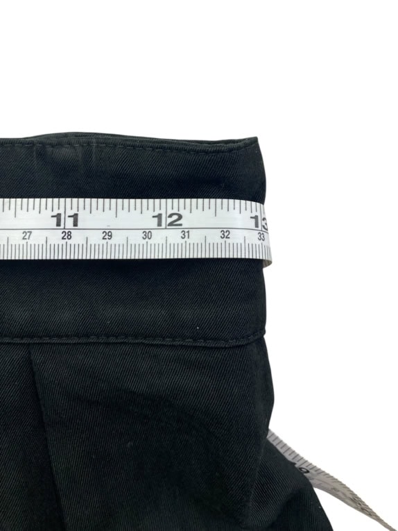 STEFANEL GONNA MINI VINTAGE SVASATA SENZA LOGO NERA DONNA S